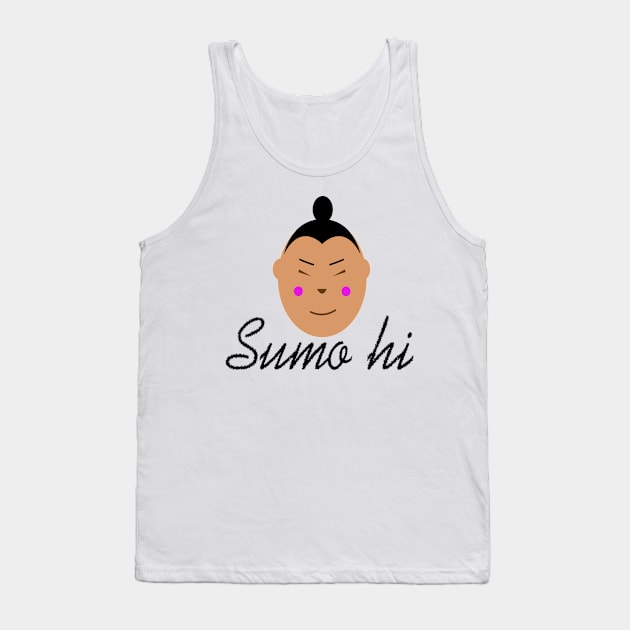 sumo hi Tank Top by Muahh